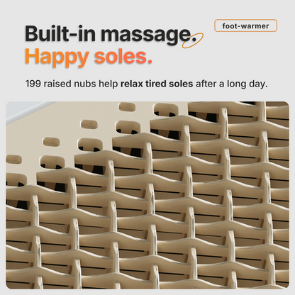 Built-in massage texture with 199 raised nubs, Light